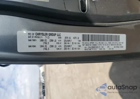 2014 Jeep Compass Sport from USA, damaged, VIN 1C4NJDBB9ED593172